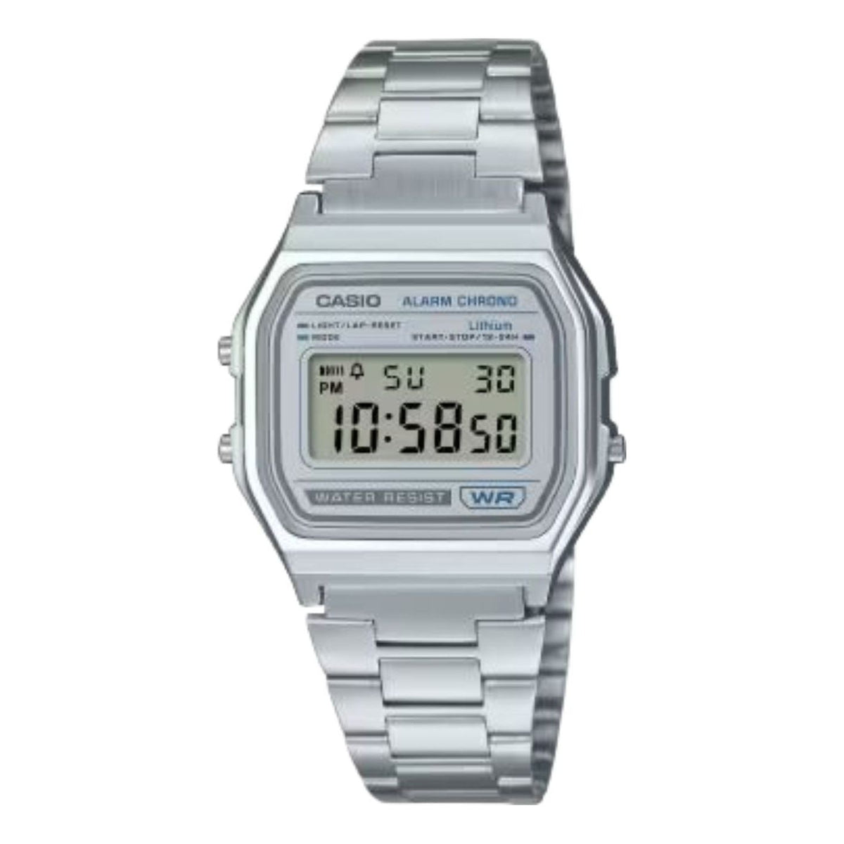CASIO Vintage A158 Series 'Silver' A158WEA-7