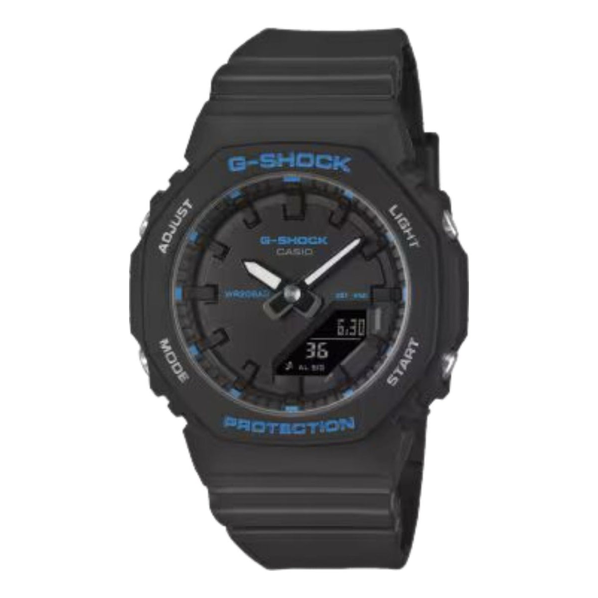 (WMNS) CASIO GMA-P2100 Series Analog-Digital 'Black Blue' GMA-P2100BA-1A