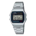 CASIO Vintage Water Resistant Stainless Steel Band LED Light 'Silver' A-158WA-1