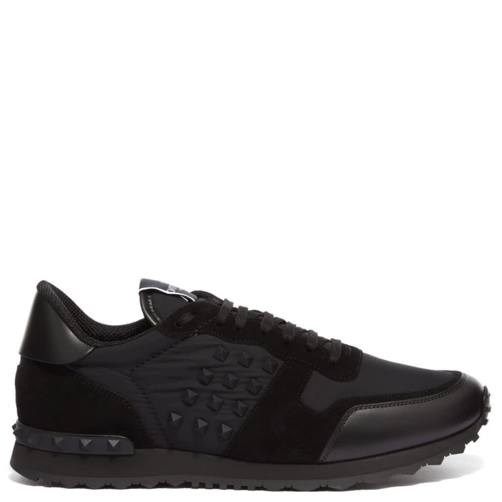 Valentino Black Rockstud Rockrunner