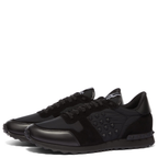 Valentino Black Rockstud Rockrunner