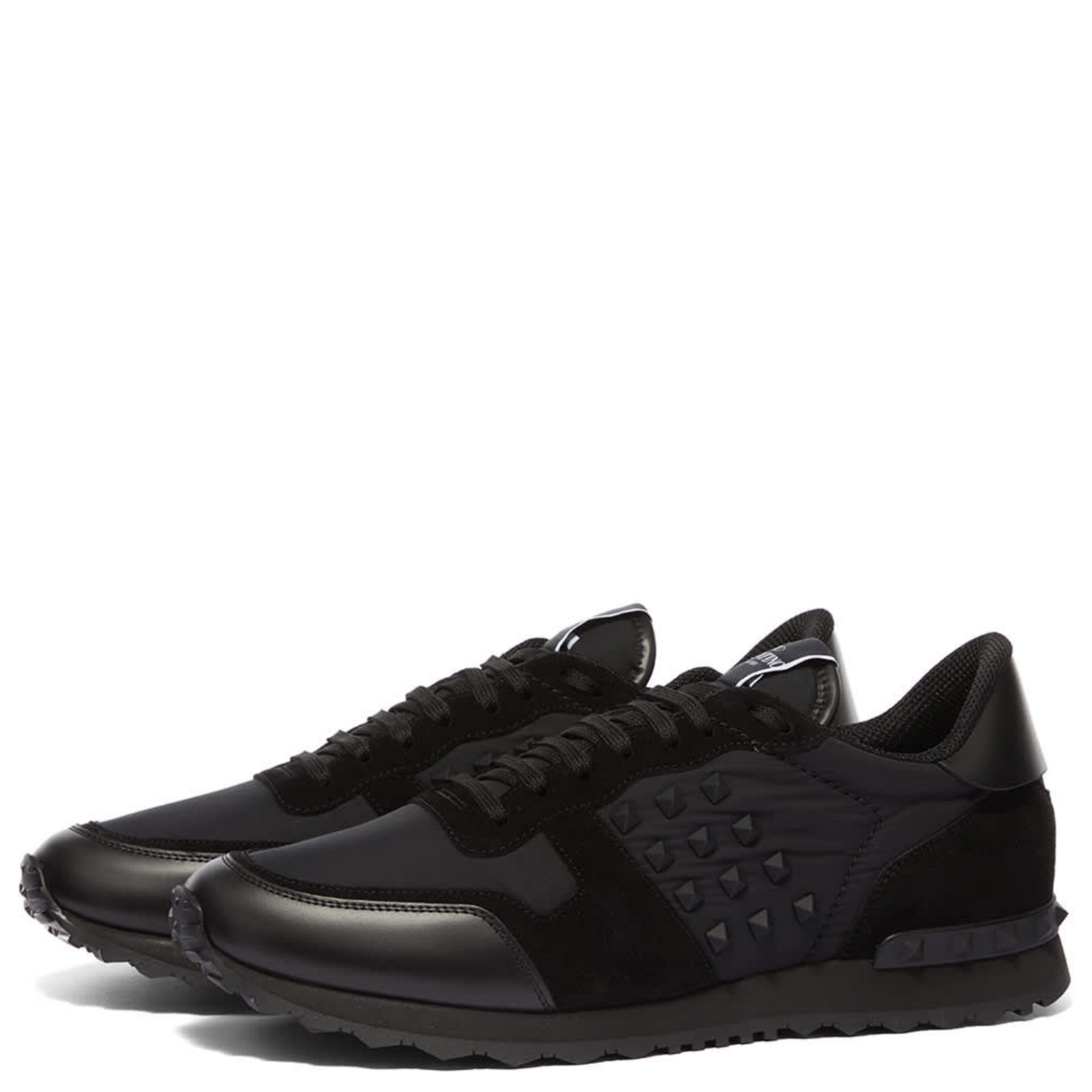 Valentino Black Rockstud Rockrunner