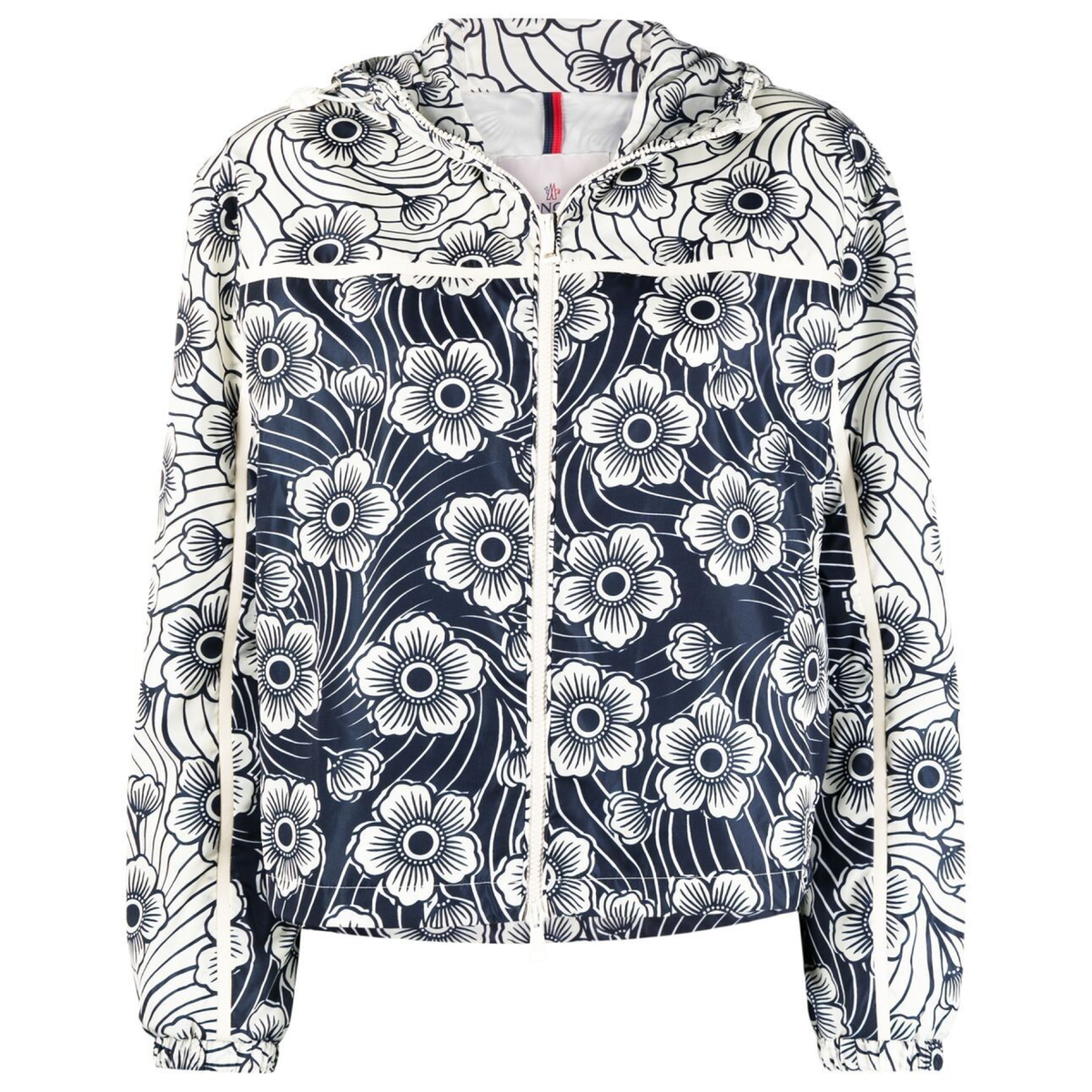 Womens Moncler Multi Keragan Floral-Print Shell Jacket