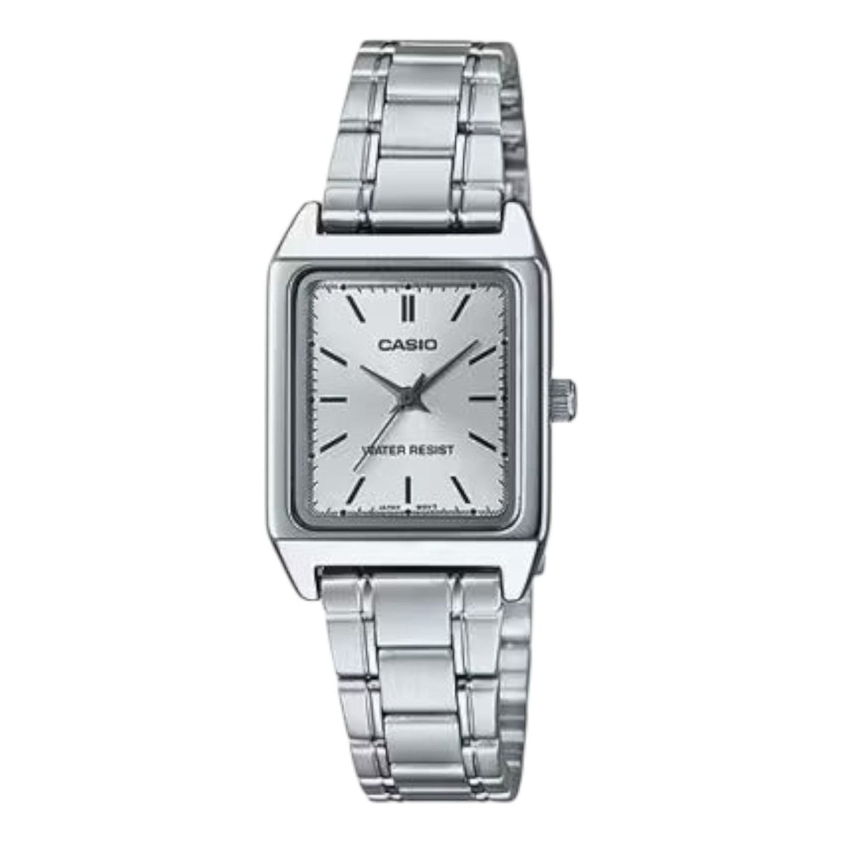 CASIO Standard Stainless Steel Band Water Resistant 'Silver' LTP-V007D-7E