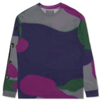 Fearless L/S T-Shirt - Pine Green/Purple