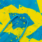 Jumpman 9" Poolside Shorts - Laser Blue/Amarillo