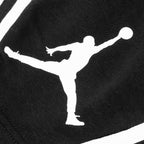 Jumpman Fleece Diamond Short - Black/White