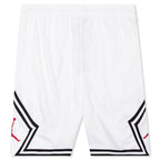 Jumpman Fleece Diamond Short - White/Gym Red