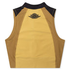 Women's Body Con Crop Top - Club Gold/Golden Beige/Black/Cyber