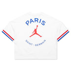 Jordan x PSG Women's S/S Top - White/University Red
