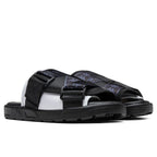 222 Banda Mitel 1 Sandals - Black/Grey