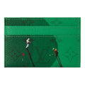 LOUIS VUITTON Golf Double Card Case 'Green' M14863