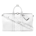 LOUIS VUITTON Keepall Bandoulière 45 'Optic White' M27792