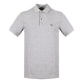 Men's Burberry Short Sleeve Polo Shirt Gray 80045821