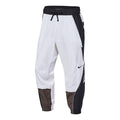 Men's Nike x ACRONYM Crossover Contrast Color Stitching Logo Printing Sports Pants/Trousers/Joggers Us Edition White CU0468-100