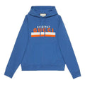 Gucci Original Printing Logo hooded Long Sleeves Blue 626989-XJCOR-4370