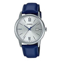 CASIO Quartz Waterproof Mens Silver Analog MTP-V002L-2B3