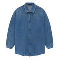 Fear of God Essentials SS24 Denim Overshirt 'Medium Wash' 202SU244590F