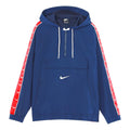 Nike Big Swoosh Cardigan Sports hooded Jacket Blue Red Bluered CV9168-451