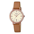 CASIO SHEEN Waterproof Quartz Sapphire Crystal Brown Analog SHE-4540CGL-9AUPR