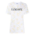 LOEWE Version Flower Cotton Short Sleeve White S540333XAR-2108