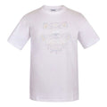 KENZO SS21 Printing Loose Round Neck Short Sleeve White FB52TS9724YG-01B