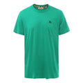 Men's Burberry Logo Round Neck Short Sleeve Green 80277191