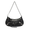 (WMNS) Balenciaga Le Cagole Mini Bag With Chain 'Black' 6958141VG9Y1000
