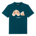 Men's PALM ANGELS Bear Short Sleeve Green PMAA001E20JER0035760