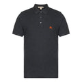 Men's Burberry Logo Short Sleeve Polo Shirt Gray 40551271