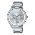 Casio Dress Analog Watch 'Black Silver Metallic' MTP-B305D-7EV