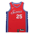Nike NBA 76ers Ben Simmons Basketball Jersey Philadelphia 76ers Red 877219-658