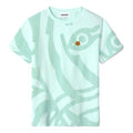 KENZO SS21 Printing Tiger Head Short Sleeve Green T-Shirt FB52TS8404SG-58