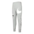 Men's Nike Large Logo Lacing Knit Bundle Feet Sports Pants/Trousers/Joggers Autumn Light Grey DD6092-063