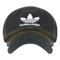 Balenciaga x adidas Trefoil Balenciaga Logo Cap 'Black White' 723749410B21077