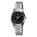 CASIO Stainless Steel Strap Black Analog LTP-1274D-1A