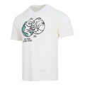 Nike Basketball Earth Pattern Printing Round Neck Short Sleeve White DM1318-901