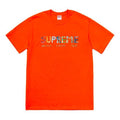 Supreme SS18 Rocks Tee Orange Alphabet Logo Short Sleeve Unisex SUP-SS18-481