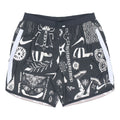 Nike Graffiti Printing Running Shorts Black CJ5817-010