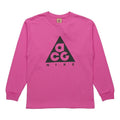 Nike As M Nrg ACG Ls Tee Black Logo Round Neck Long Sleeves Purple Red Purplered BQ7203-623