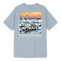 Stussy Clear Day Tee Printing Short Sleeve Unisex Gray 1904502-SLAT