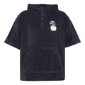 Nike Sportswear Solid Color Embroidered daisy Logo Printing hooded Sports Short Sleeve Black DM5063-010