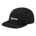 Supreme Washed Chino Twill Camp Cap 'Black White' SUP-SS20-523