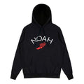 NOAH Unisex Winged Foot Logo Embroidery Black NOAH-SS20-001