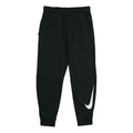 Nike Therma Tapered Swoosh Fleece Lined Sports Training Long Pants Black 932258-010