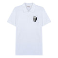 Alexander McQueen SS21 Embroidery Skull Cotton Polo Male White 650418-QQX33-9000