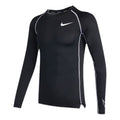 Nike Pro Dri-fit Athleisure Casual Sports Round Neck Long Sleeves Black DD1991-011