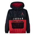 (PS) Air Jordan Colour Block Woven Anorak 'Black Red' JD2212015GS-002