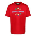 Gucci Band Embroidered Large logo Short Sleeve Red 565806-XJB2X-6229
