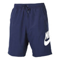 Nike Ce Short Woven Hybrid Large Logo Sports Training Shorts Navy Blue CJ4441-410